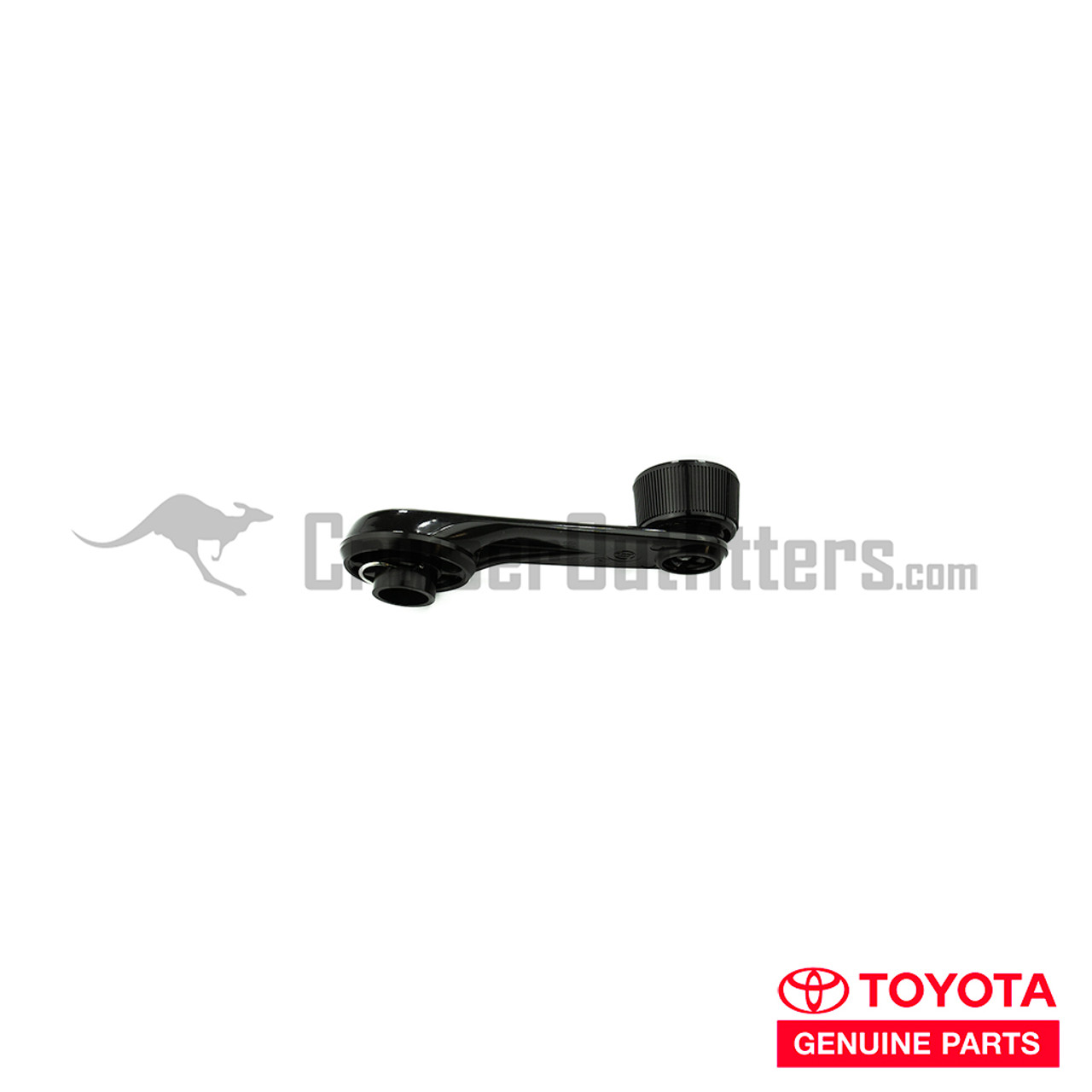 Window Crank Handle - OEM Toyota - Black with Silver Insert (INT12010)