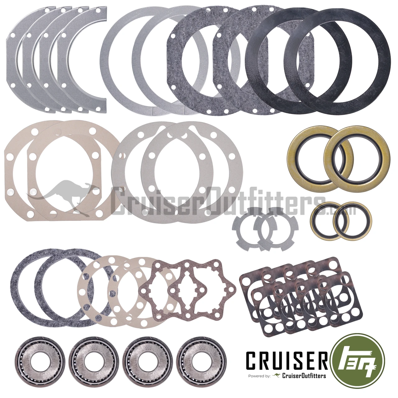 Knuckle Rebuild Kit - Fits 1958-9/1975 4x/5x Series Drum Axle Applications (FA6975KIT)