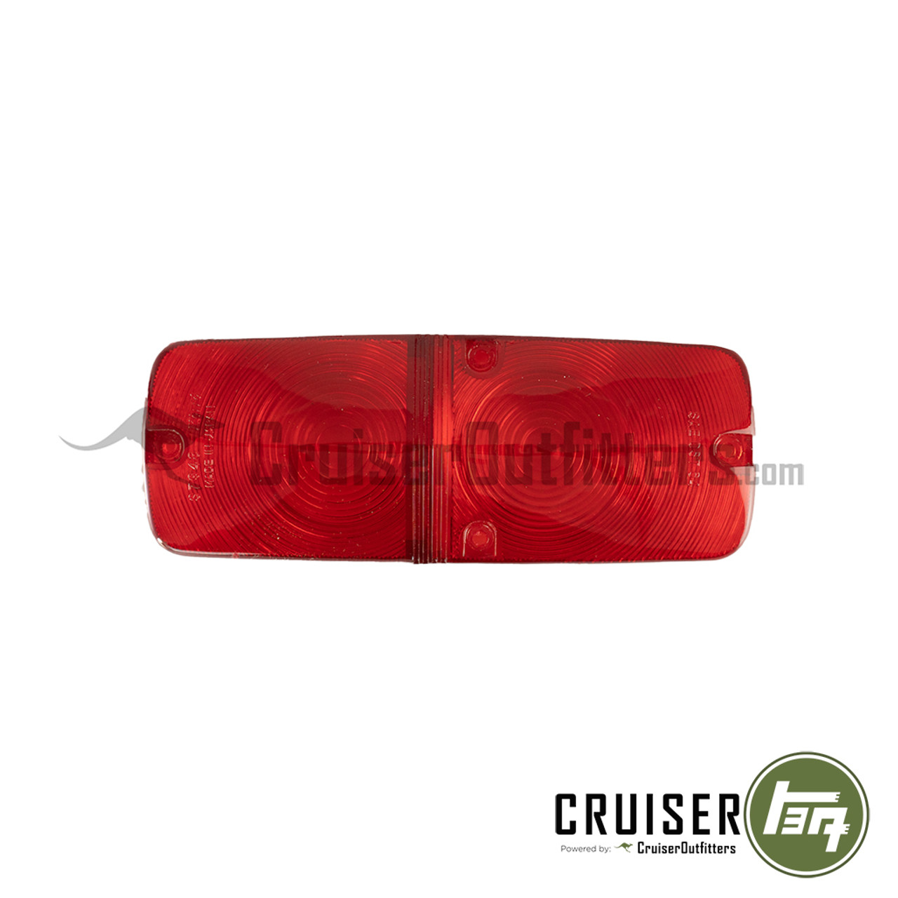 Tail Light Lens - Red/Red - Fits 45 Series RH/LH (LENSR45RR)