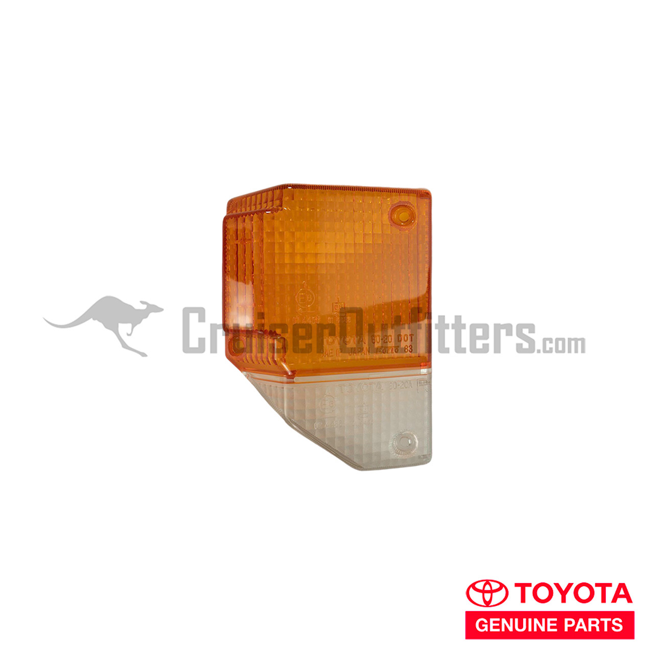 Turn Signal Lens - OEM Toyota - RH - Fits 7x Series (LENSF70RH)