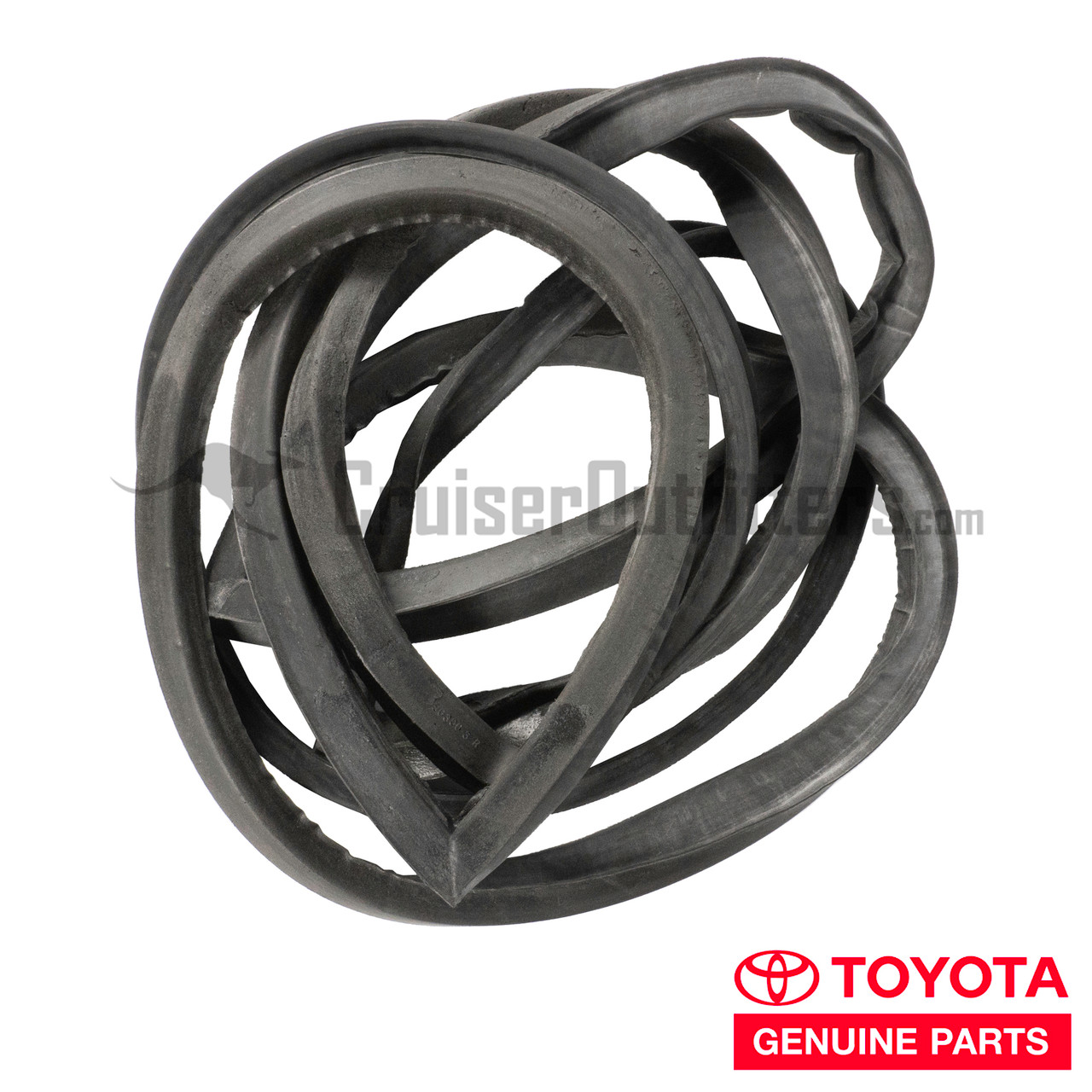 JACKFord vintage Genuine Parts ヴィンテージ Rear Hatch Weatherstrip - OEM Toyota - Fits (WS67871)