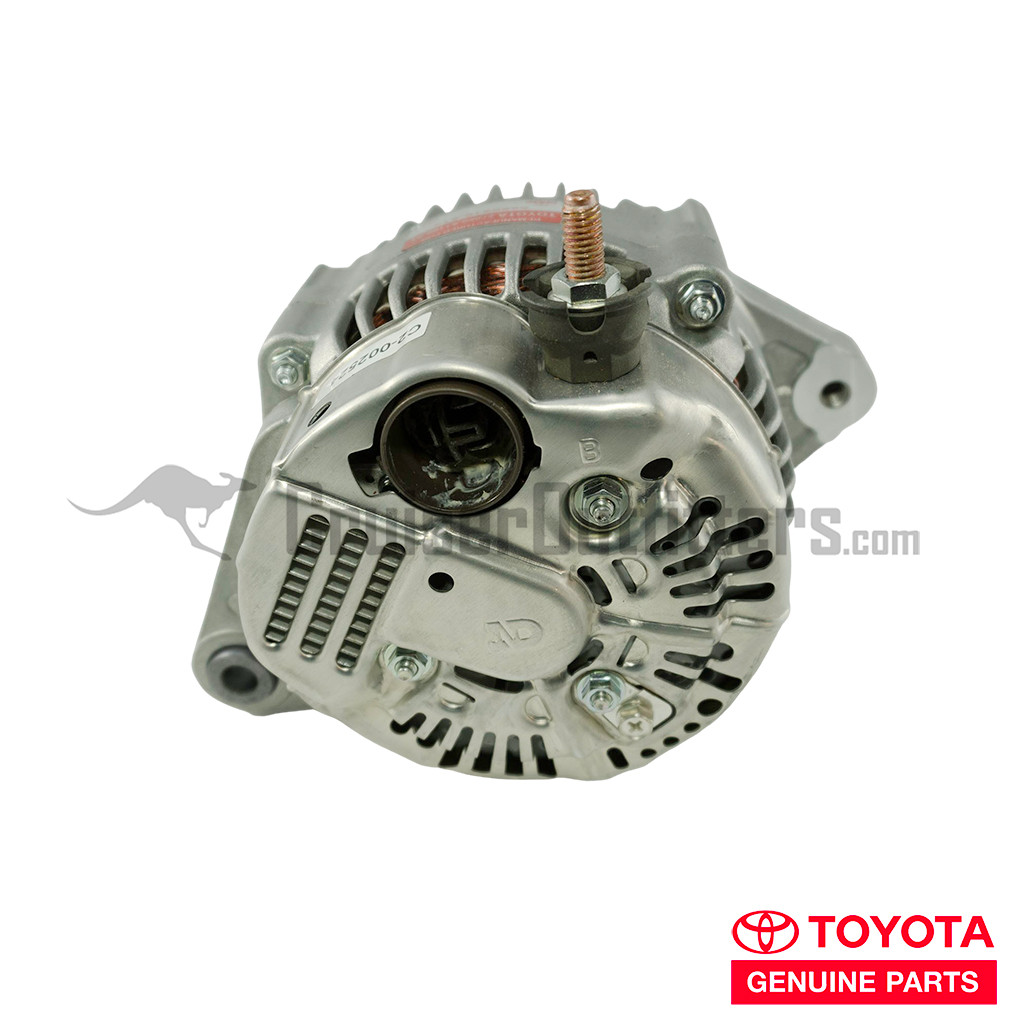 Alternator - OEM Toyota Remanufactured - Fits 1991 - 1993 FJ80 12V 90A Applications (ALT61100OEM)