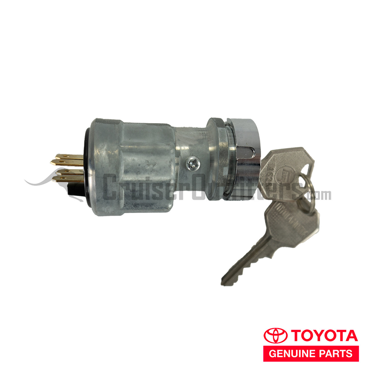 Ignition Switch w/ Key - OEM Toyota - Fits 7/1970 - 9/1972 FJ4x/55 & Earlier w/ Modifications (ELEC84450)