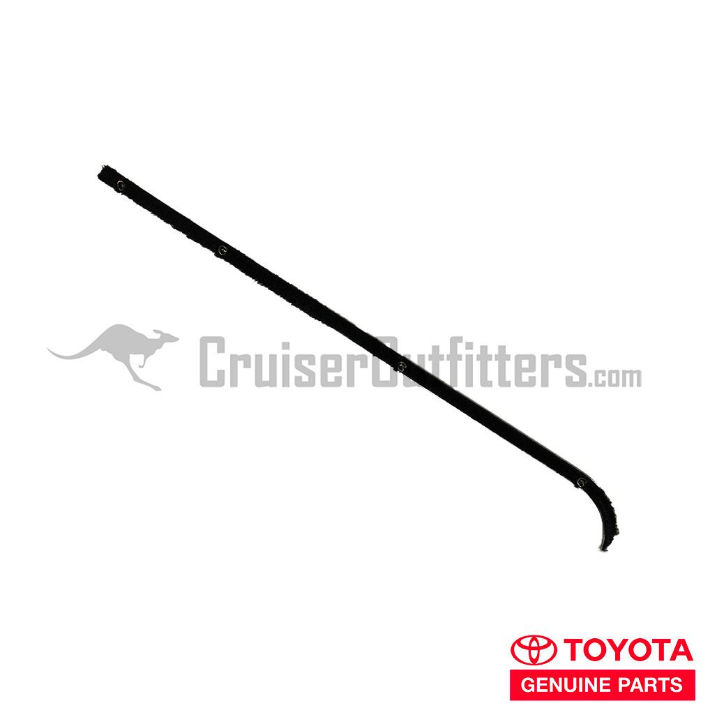 Front Window Right Hand Side Inner Weather Stripping (Felt) - OEM Toyota - Fits 8/1980 - 1984 4x Series w/ Vent (WS68160V)