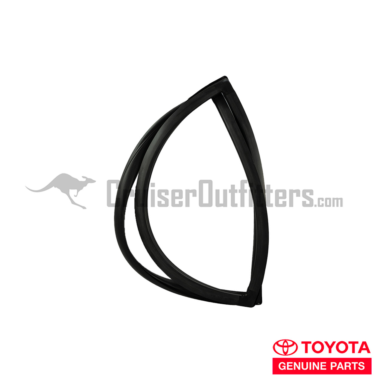 Rear Right Hand Side Ambulance Door Glass Weather Stripping - OEM Toyota - Fits 7x Series (WS682917XR)