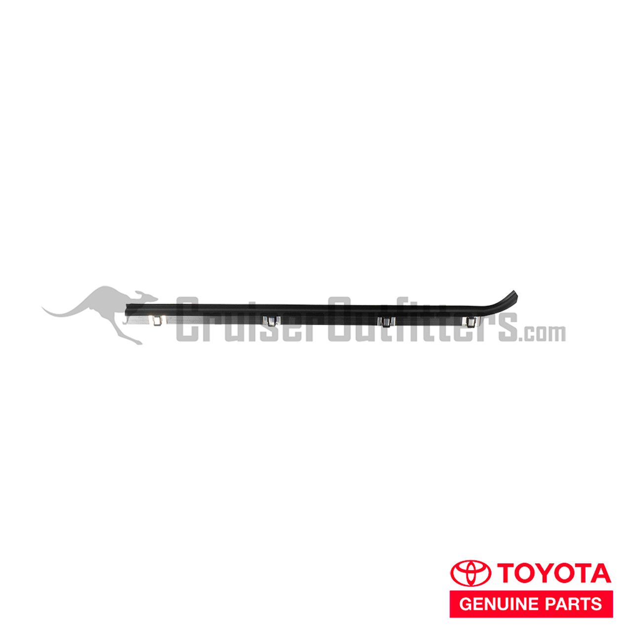 Front Window Left Hand Side w/ Vent Outer Weather Stripping - OEM Toyota - Fits 1981-1984 4x Series  (WS908014XVW) Front Window Left Hand Side w/ Vent Outer Weather Stripping - OEM Toyota - Fits 1981-1984 4x Series  (WS908014XVW)