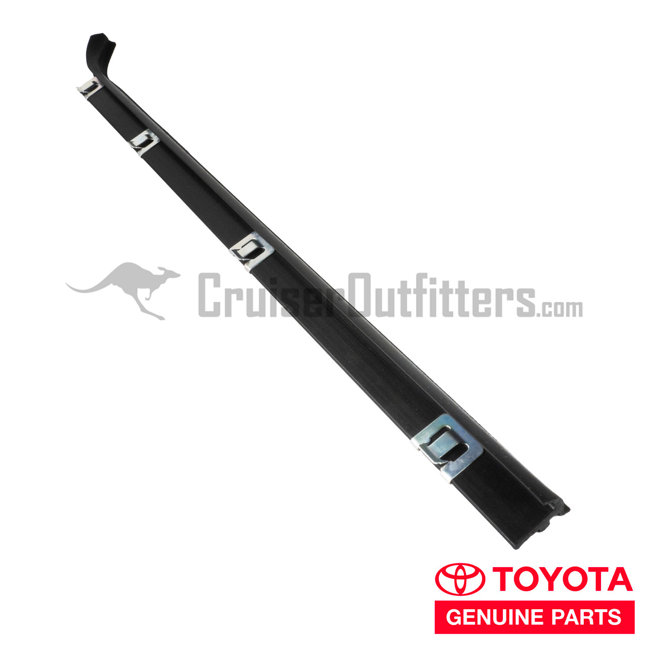 Front Window Right Hand Side w/ Vent Outer Weather Stripping - OEM Toyota - Fits 1981-1984 4x Series  (WS908034XVW) Front Window Right Hand Side w/ Vent Outer Weather Stripping - OEM Toyota - Fits 1981-1984 4x Series  (WS908034XVW)
