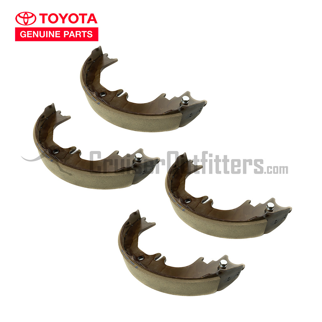 ぶーつ カリ Park Brake Shoe Set (One Vehicle) - OEM Toyota - Fits 8x/10x
