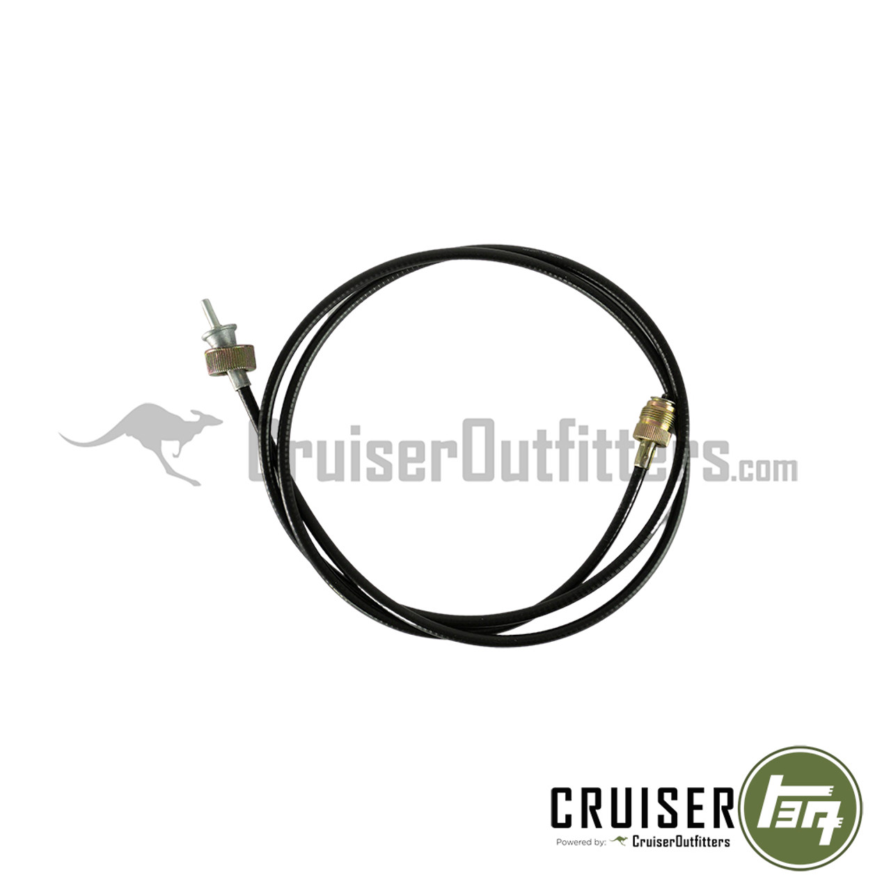 Speedometer Cable - Aftermarket - Fits 1968 - 9/1972 FJ40 (69"/1750mm OAL, Screw-on at Speedometer) (SPCB69045)