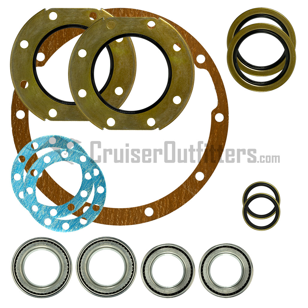 Cruiser Teq Full-Float Rear Axle Bearing/Seal Kits - Fits 58'-9/73