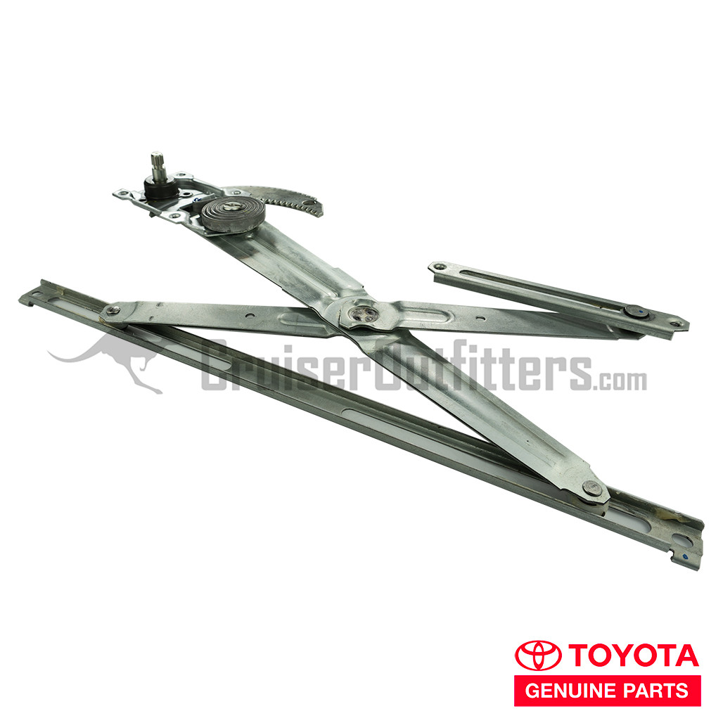 Fortuna Front Door Window Regulator - OEM Toyota - Fits FJ60 Right Hand