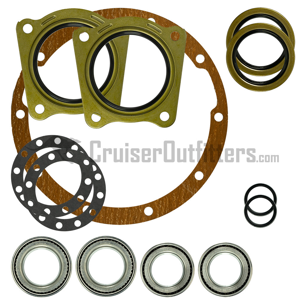 パーツ Koyo Cruiser Teq Full-Float Rear Axle Bearing/Seal Kits - Fits 58'-9/73