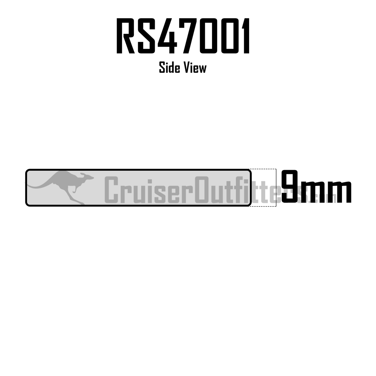 Rear Axle Seal - Japanese - Fits 9/1973 - 1/1995 FJ40/55/60/62/80 (Semi-Float Axle - One Required per Side) (RS47001)