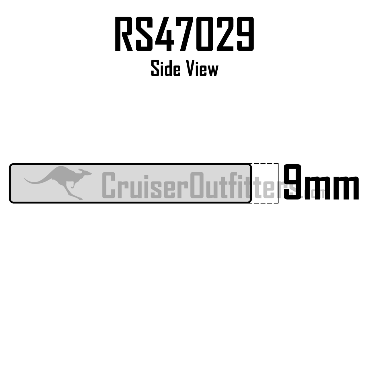 Rear Axle Seal - Japanese - Fits 1969 - 8/1973 FJ40/55 (Semi-Float Axle - One Required per Side) (RS47029)