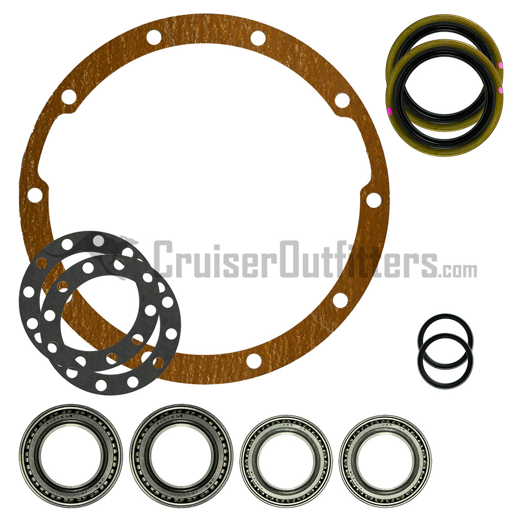 Cruiser Teq Full-Float Rear Axle Bearing/Seal Kits - Fits 58'-9/73