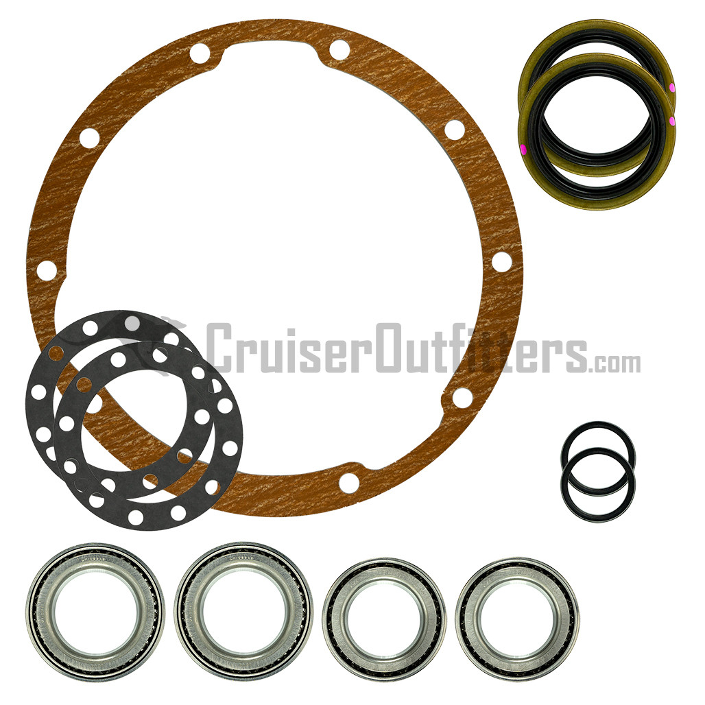keer様 Cruiser Teq Full-Float Rear Axle Bearing/Seal Kits - Fits 58'-9/73