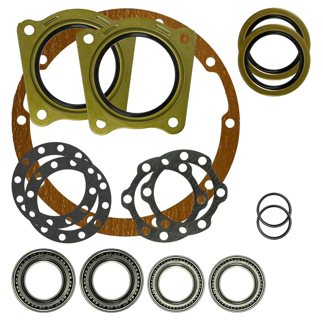 Cruiser Teq Full-Float Rear Axle Bearing/Seal Kits - Fits 58'-9/73