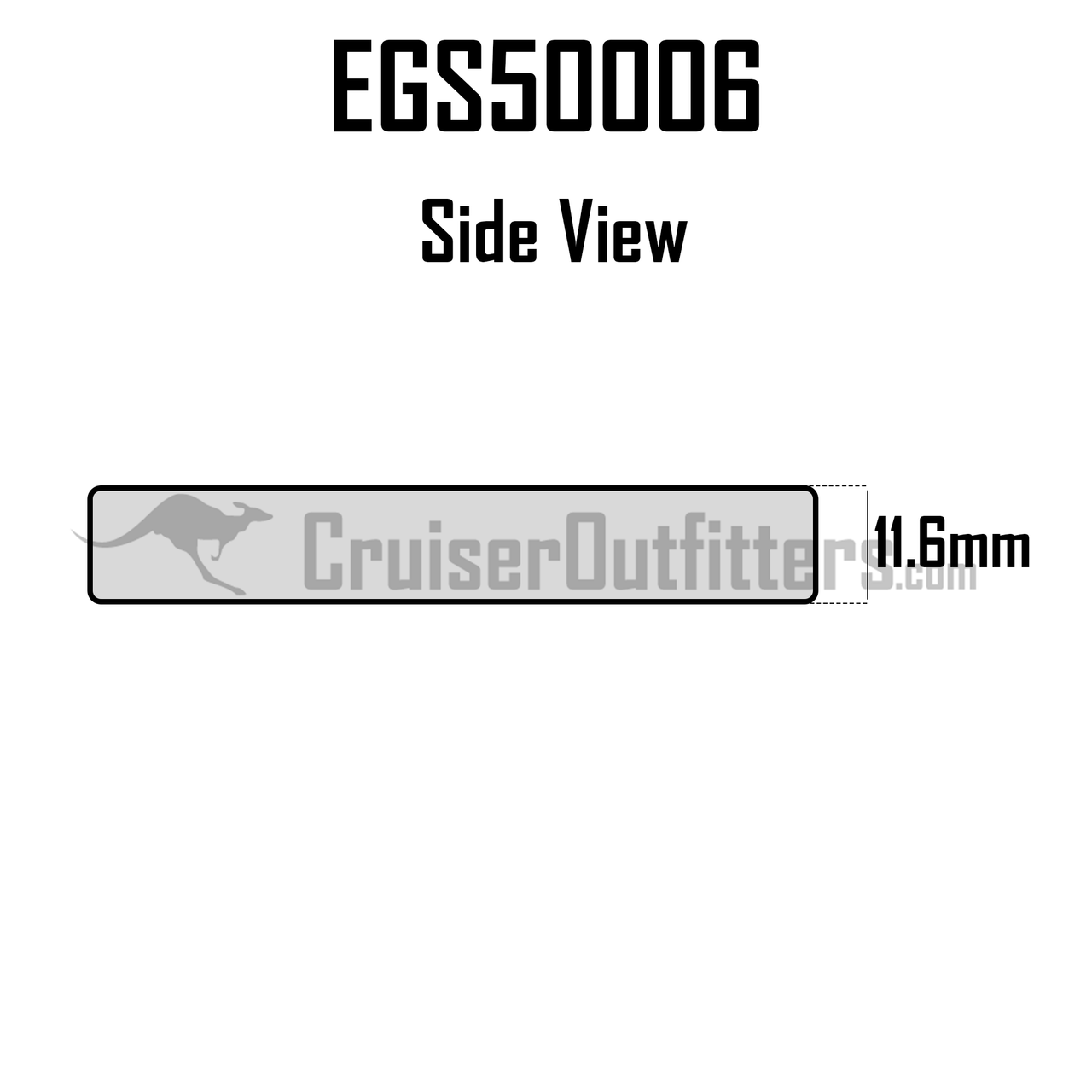 Timing Cover Seal - Fits 2H/12HT Diesel Applications (PLEASE PROVIDE VIN TO CONFIRM FITMENT) (EGS50006)