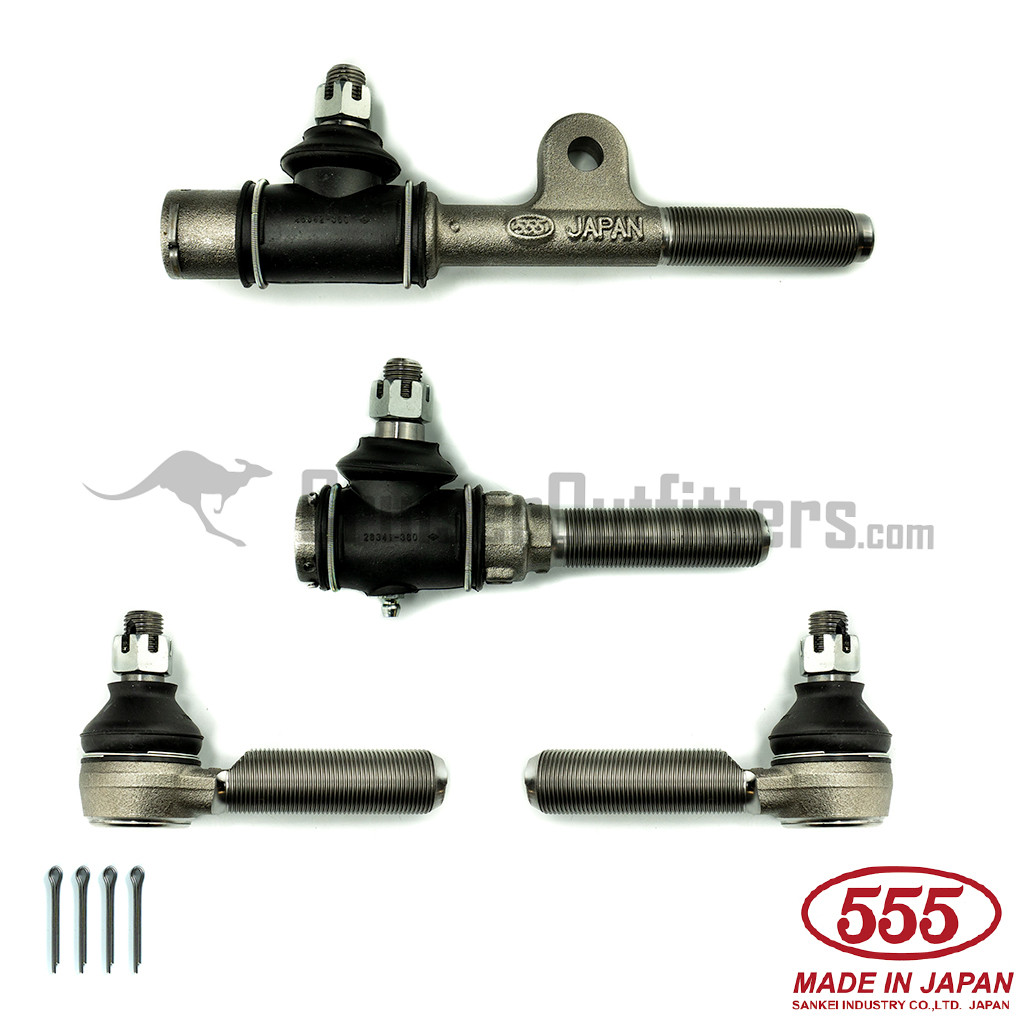555 Tie Rod End Kit - Fits 1999+ Right Hand Drive 7X Series w