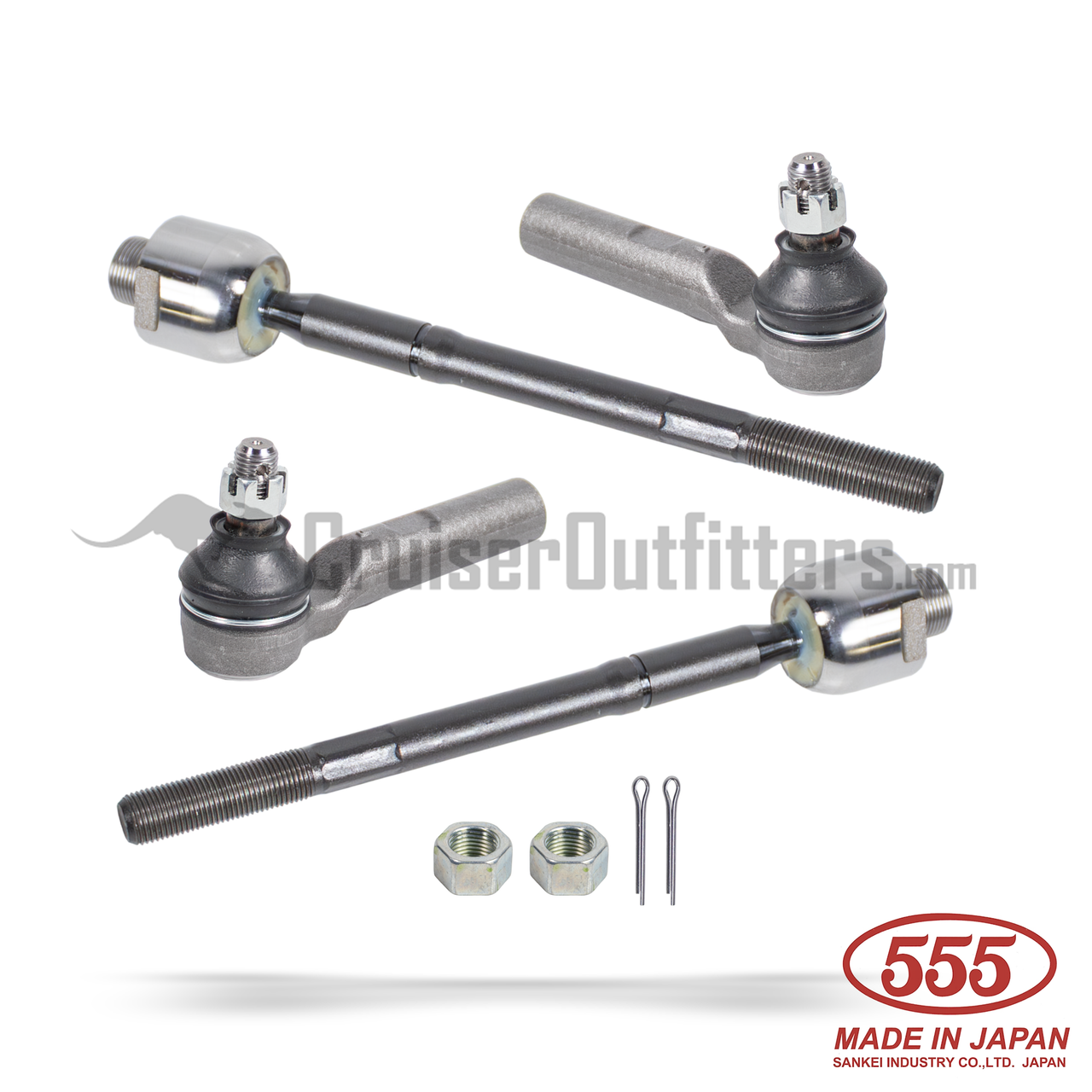 Tie Rod End Kit - Fits GX460/LC150/2010+ FJ Cruiser Applications (TREGX460)