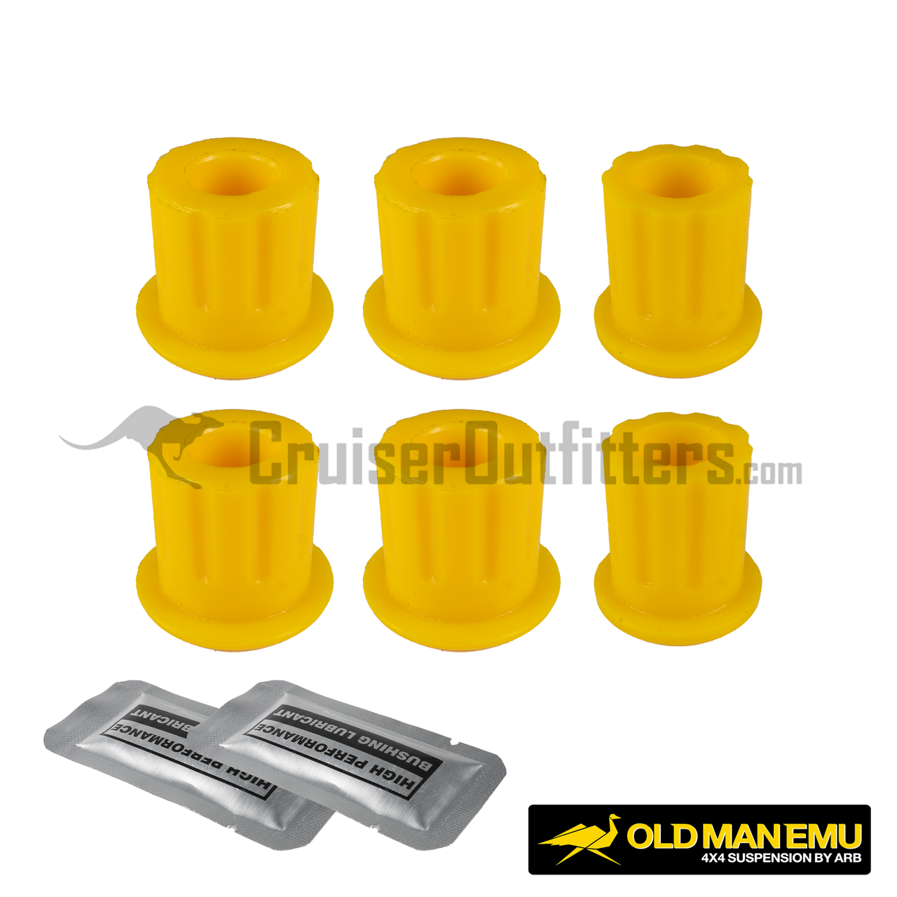 Suspension Bushing Kit (Set of 6) - Fits 45 Series Rear OME Leaf Spring Applications (OME SB79)