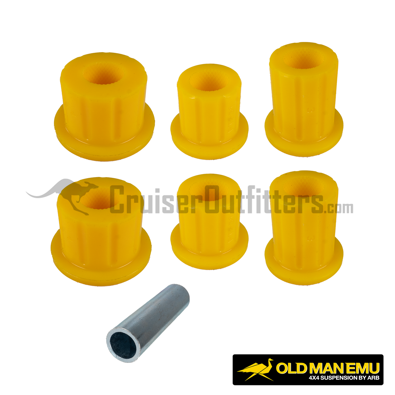 Suspension Bushing Kit (Set of 6) - Fits 1989-1995 Pickup Rear Leaf Spring Applications (OME SB43)