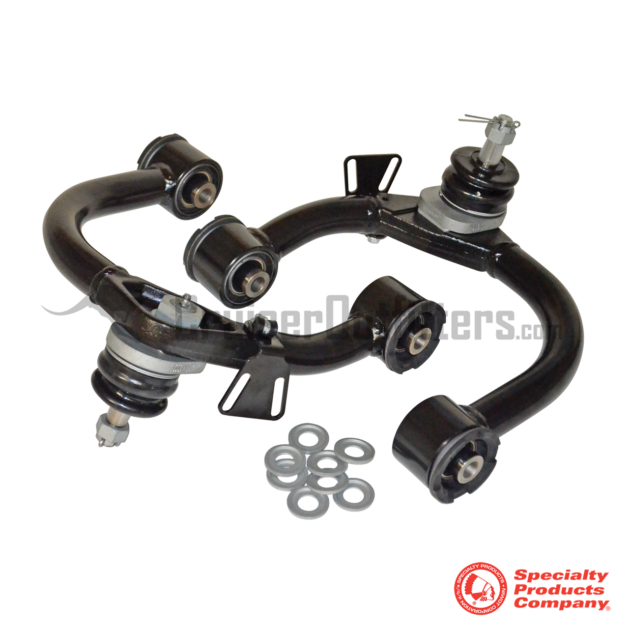 Pair Front Upper Control Arms w/Ball Joints ＆ Lower Ball Joints