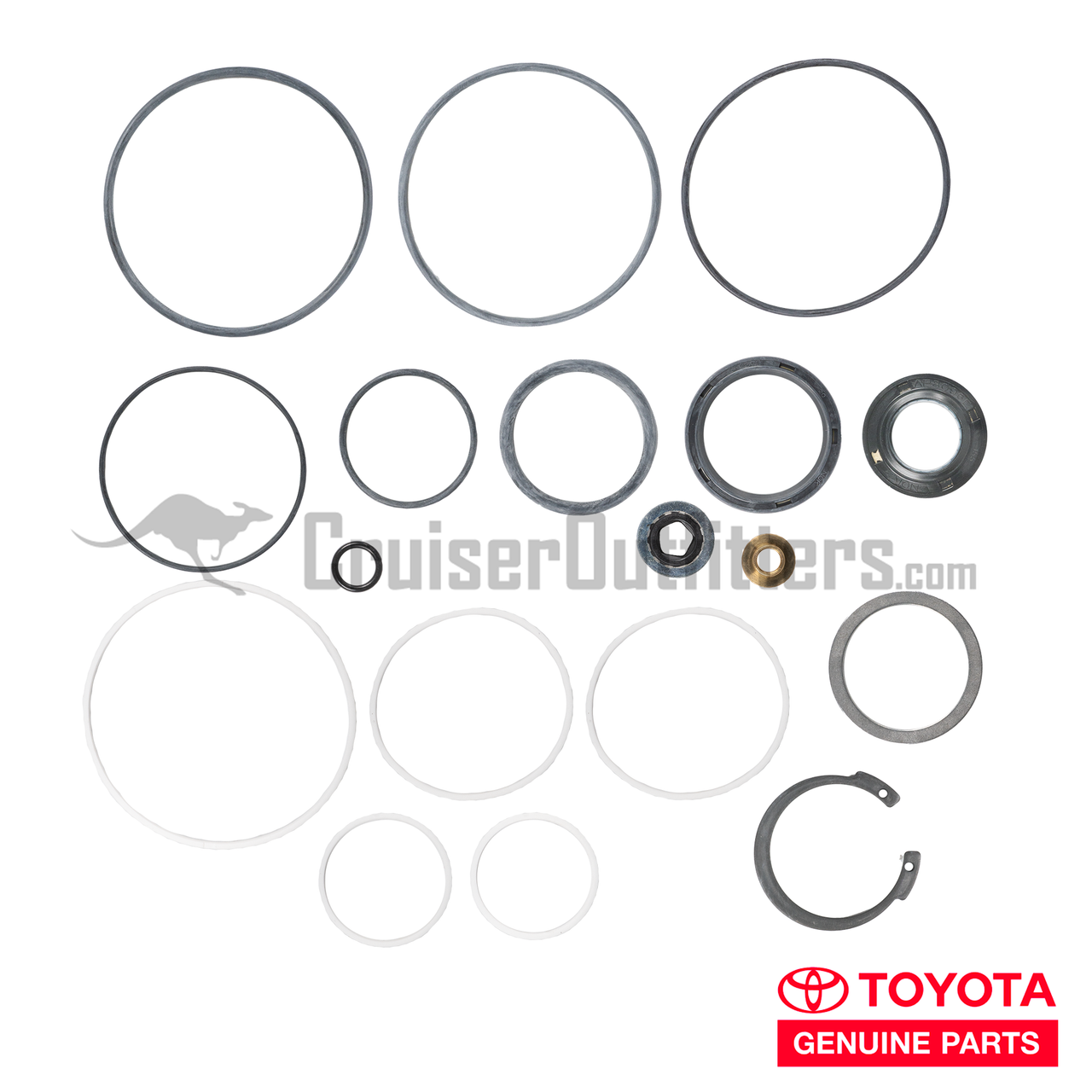 Power Steering Gearbox Gasket & Seal Kit - Fits 1985-1990 6x Applications (ST60030)