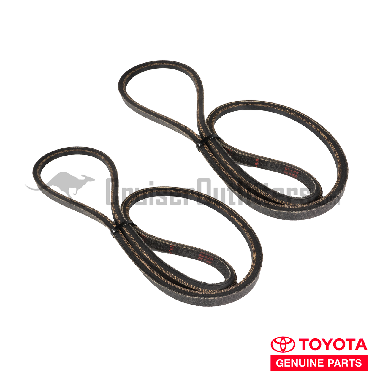 Toyota Alternator W/Fan Belt - 90916-02571並行輸入 : Genuine