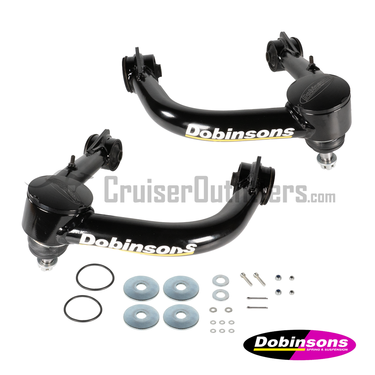 Front Upper Control Arms (Pair) - Fits 2008-2021 200/LX570 Applications (DOBUCAK001K)