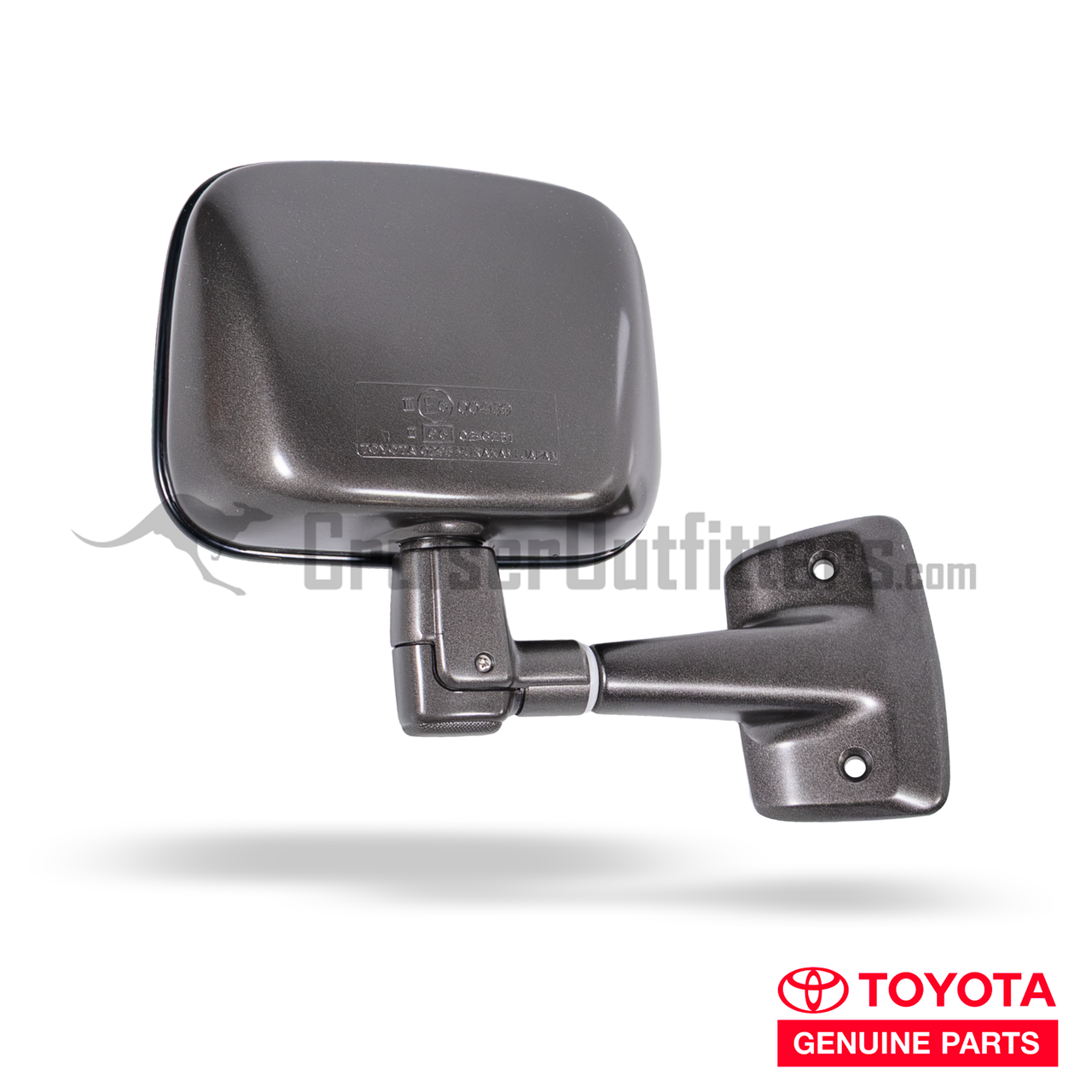 Mirror Assembly - Fits 08/1980-12/1989 6x Series (NON USA Models) RH or LH Applications (EXTM90A04)