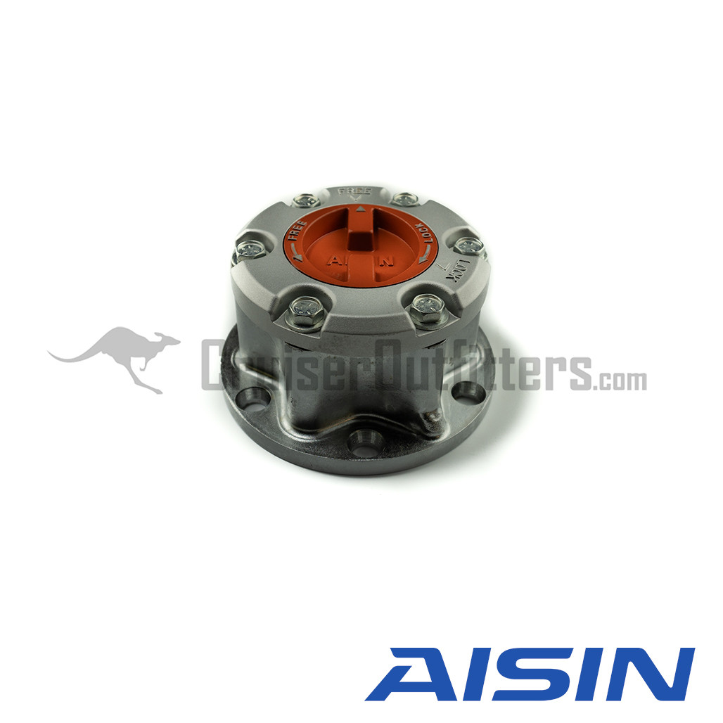 hia_　1121 AISIN Locking Hubs - Fits Misc. 79-90 LC/4R/PU (Orange)