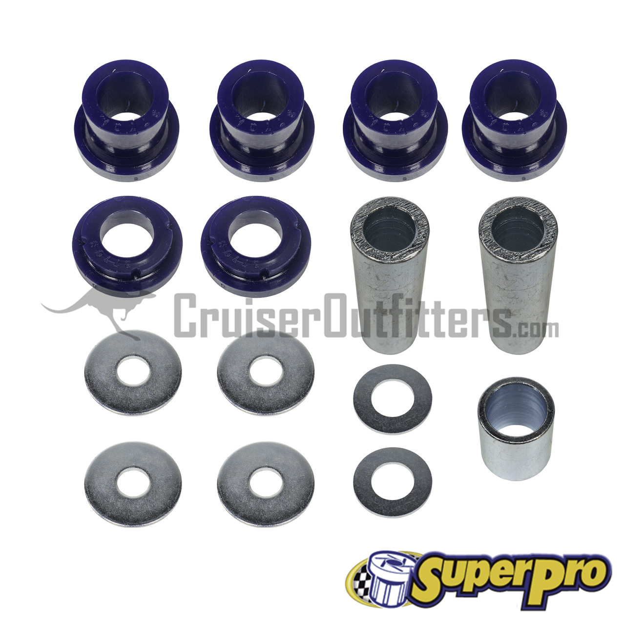 SuperPro Steering Rack Bushing Kit - Fits 2009-2021 200 Series/LX570 Applications (SPF3770K) SuperPro Steering Rack Bushing Kit - Fits 2009-2021 200 Series/LX570 Applications (SPF3770K)