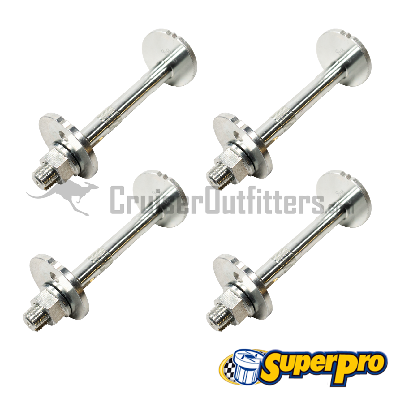 SuperPro Front Lower Control Arm Set - Fits 5th Gen 4Runner/GX460/LC150 w/KDSS Offset (SUSTRC494)