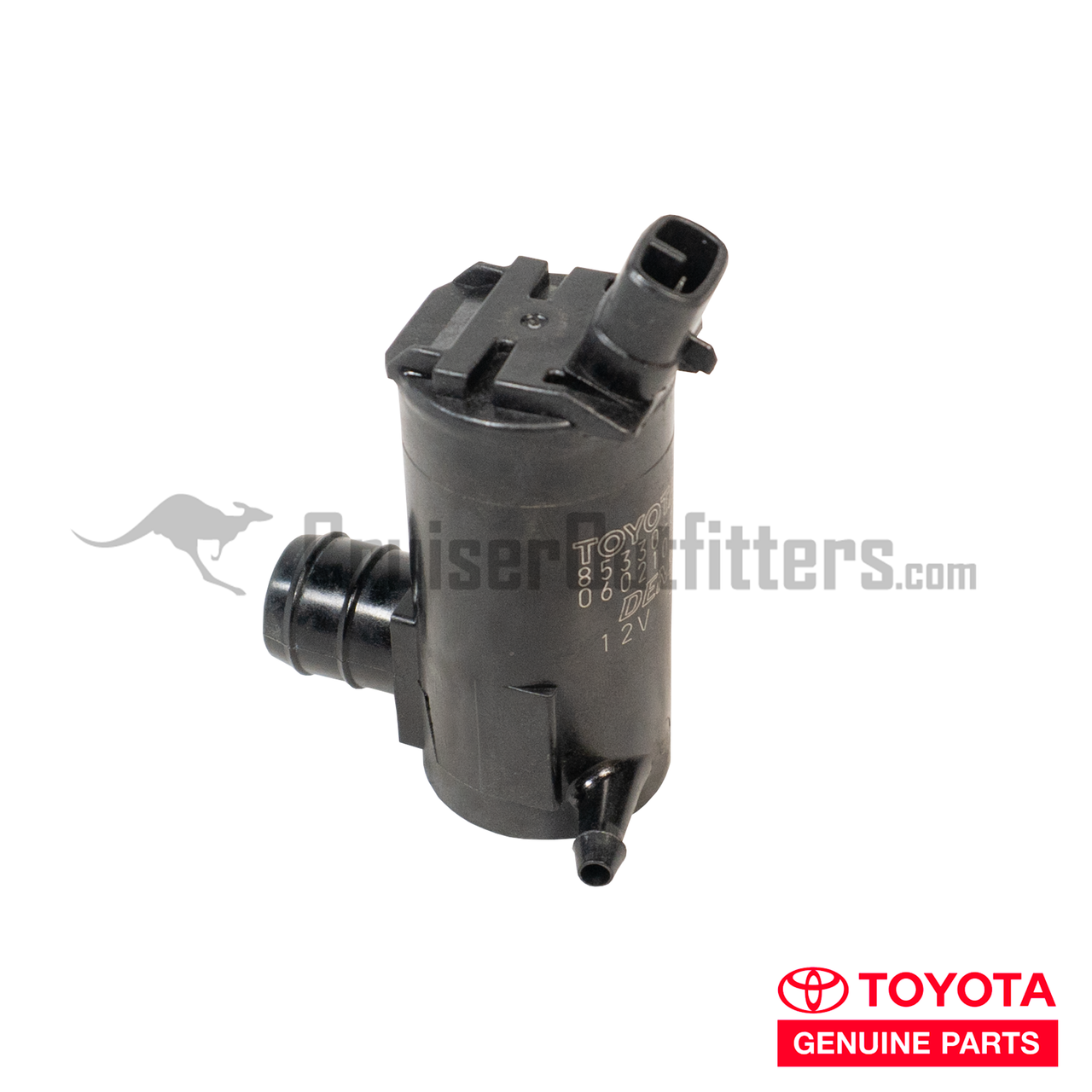 Windshield Washer Motor & Pump Assembly - Fits 01/1990-12/1997 8x Series Applications (WIPWASH60140)