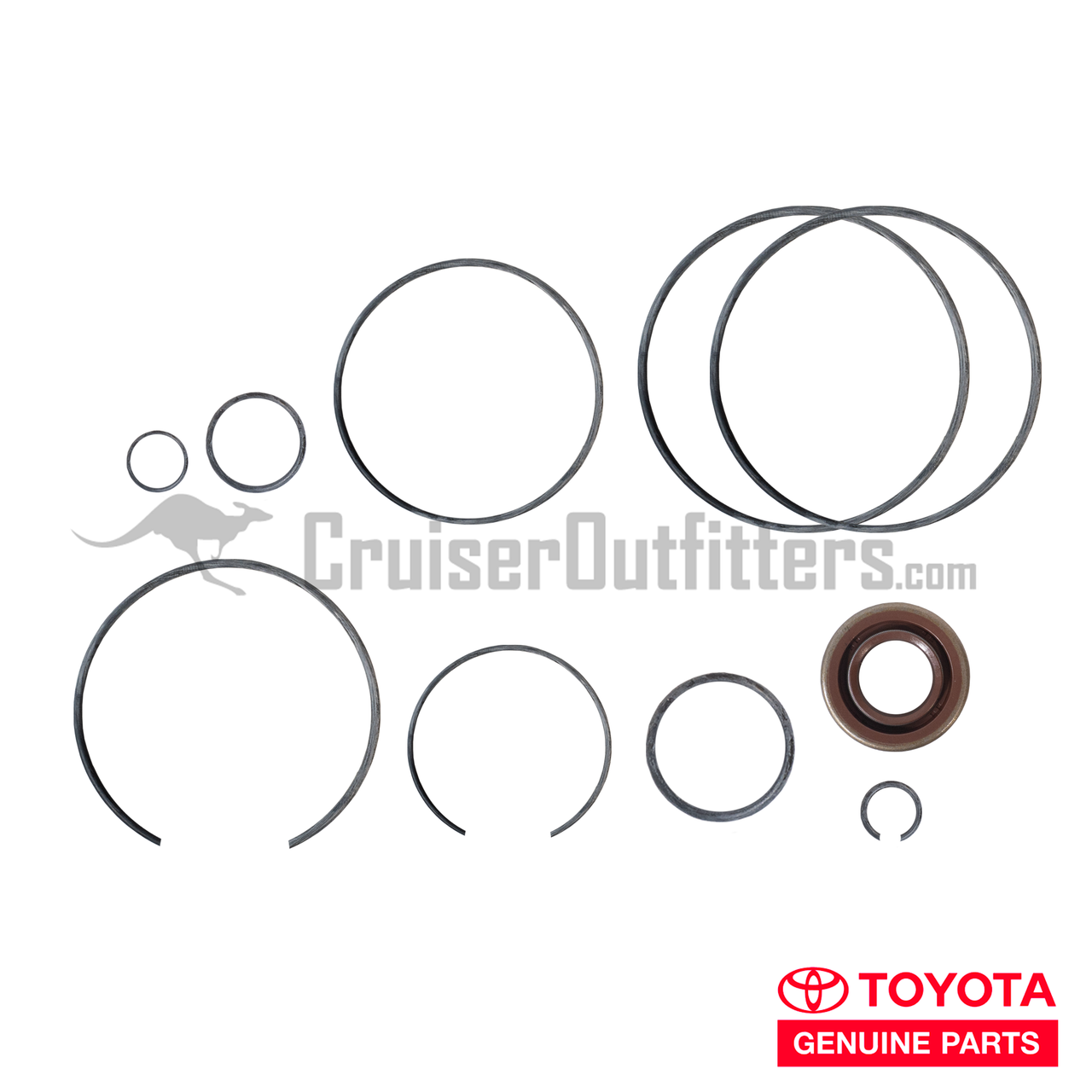 Power Steering Pump/Vane Pump Rebuild Kit - Fits KZJ7x Series Applications (ST04446KZ)