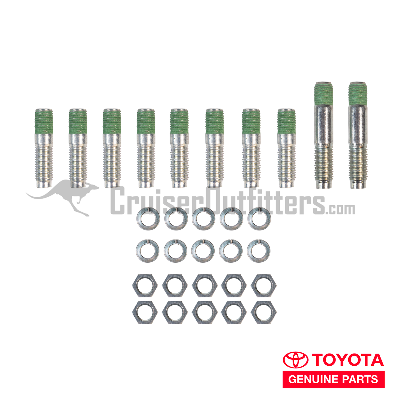Differential Hardware Kit - Fits 1968-07/1987 F&R Differential to Axle (DIFFHWKIT6887)