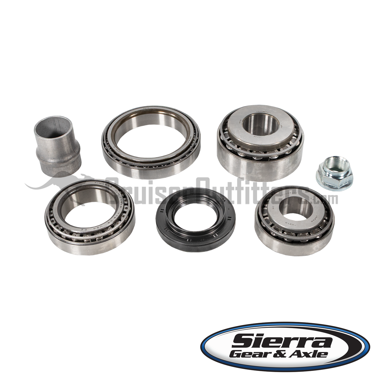 Ring and Pinion Install Kit - Fits V6/High Pinion 8" 29 Spline E-Locker Differential (IKTOYTACLOE)