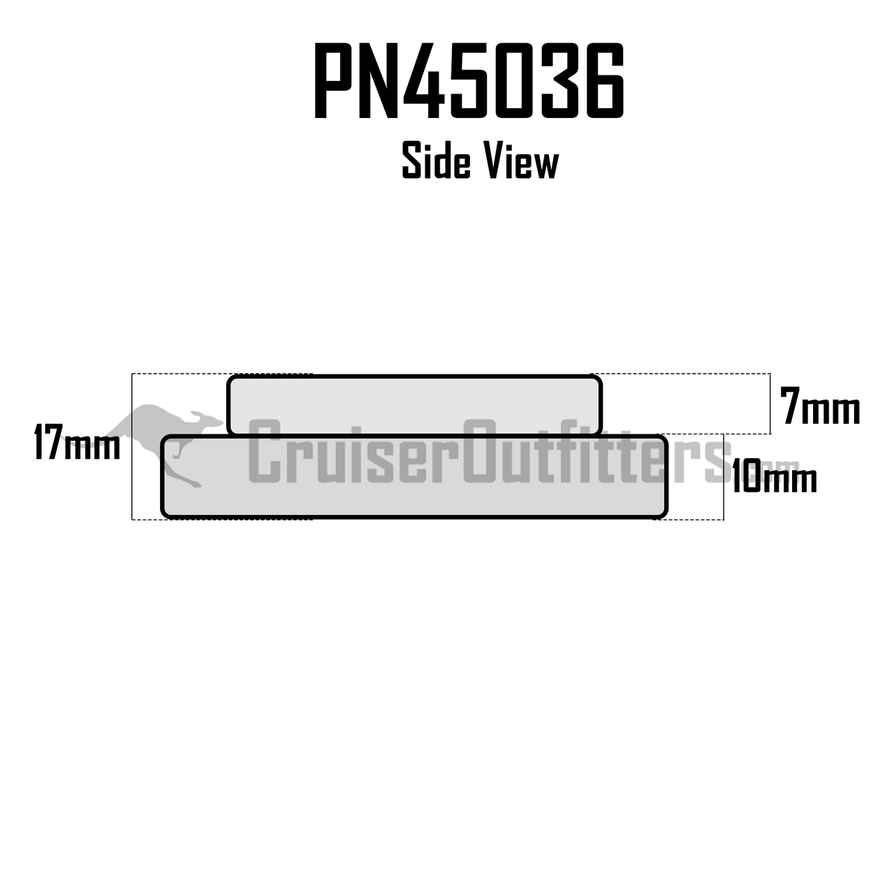 Rear Pinion Seal - Fits Late Model 70 & 200 Series Rear Differential Applications (PN45036)