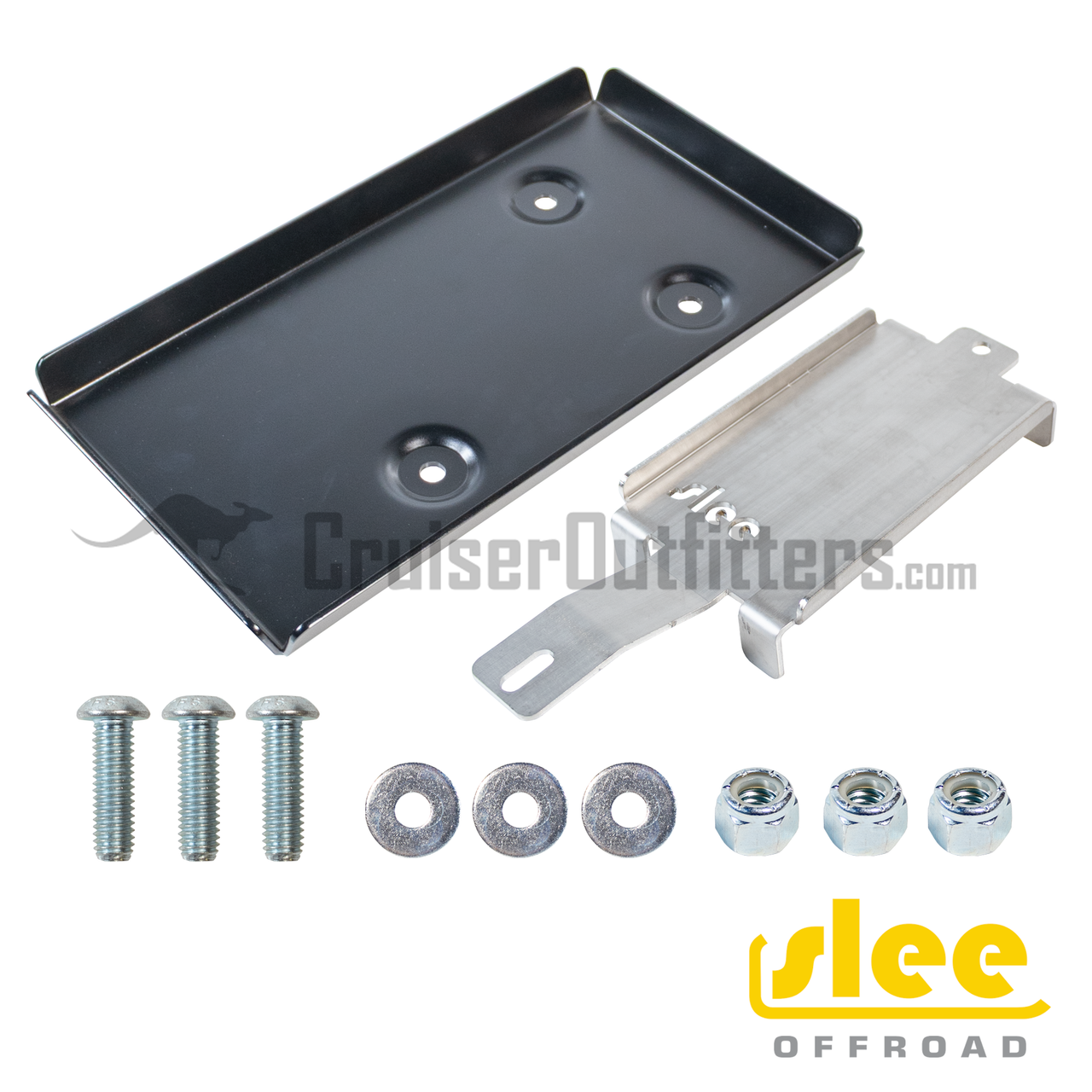 Slee Offroad Main Battery Tray Upgrade - Fits 2008-2021 200 Series/LX570 Applications (SLEE SOK0017)