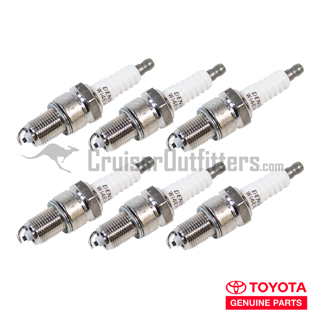 Spark Plug Set - Fits 01/1975-06/1980 FJ40/FJ55 2F Engine Applications (IGN01056SET6) Spark Plug Set - Fits 01/1975-06/1980 FJ40/FJ55 2F Engine Applications (IGN01056SET6)