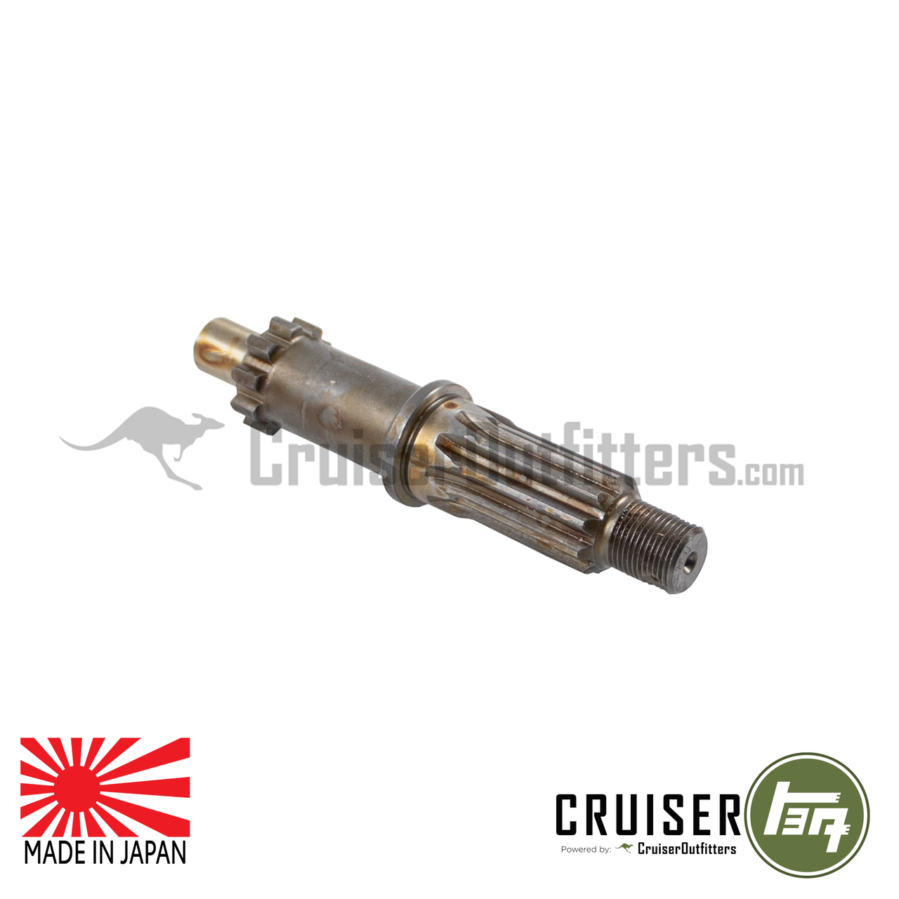 Transfer Case Front Output Shaft - Fits Early - 04/1975 4x/5x Series Land Cruiser Applications (TCSHFT60021)