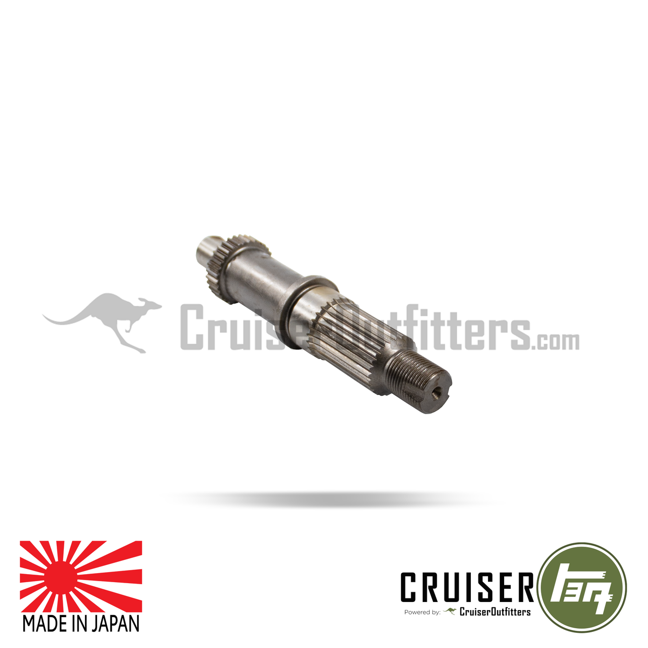 Transfer Case Front Output Shaft - Fits 01/1978-07/1980 4x/5x Land Cruiser Applications (TCSHFT60023)