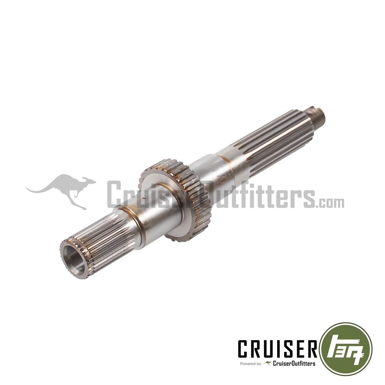 Transfer Case Rear Output Shaft - Fits 08/1980-01/1990 4x/6x/7x w/T-Case Park Brake Applications (TCSHFT3623160031)