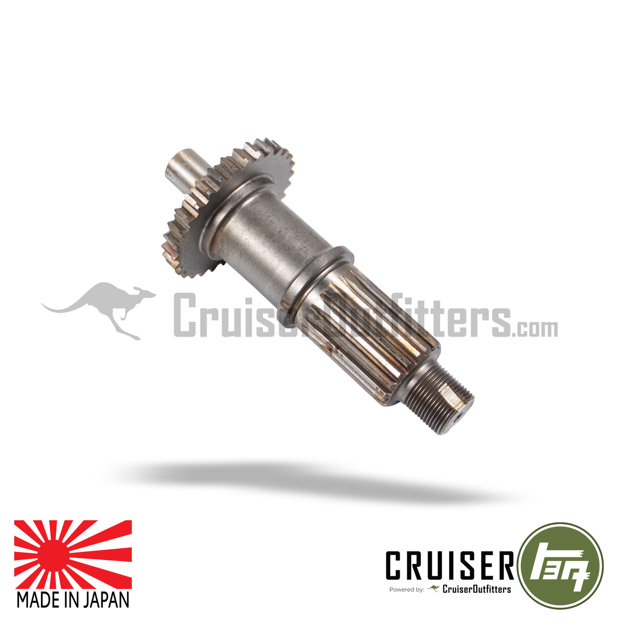 Transfer Case Front Output Shaft - Fits 08/1980-01/1990 4x/6x/7x Series Applications (TCSHFT60031)