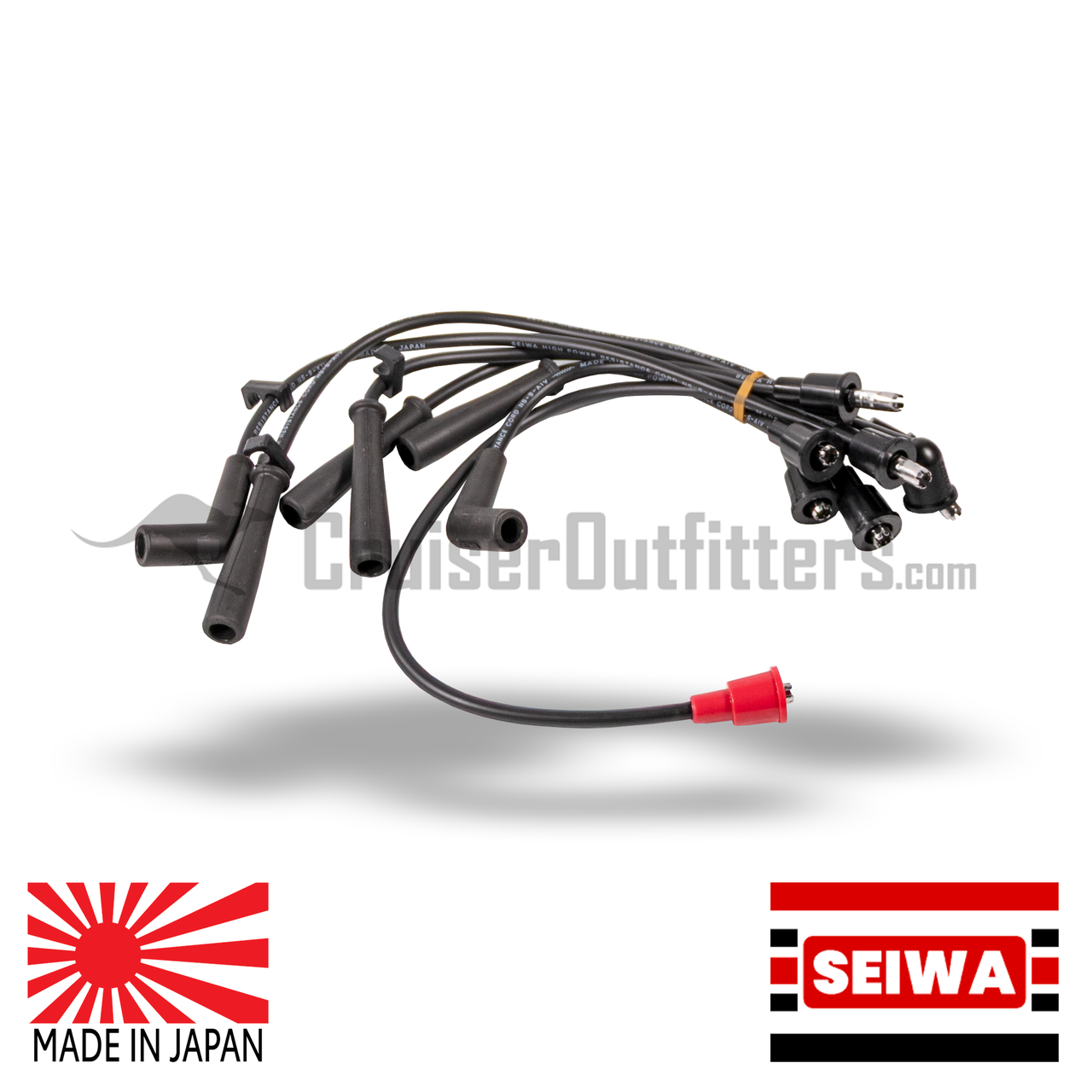 Japanese Aftermarket Spark Plug Cord Set - 08/1987-01/1990 FJ62 Land Cruisers (IGN21451JP)