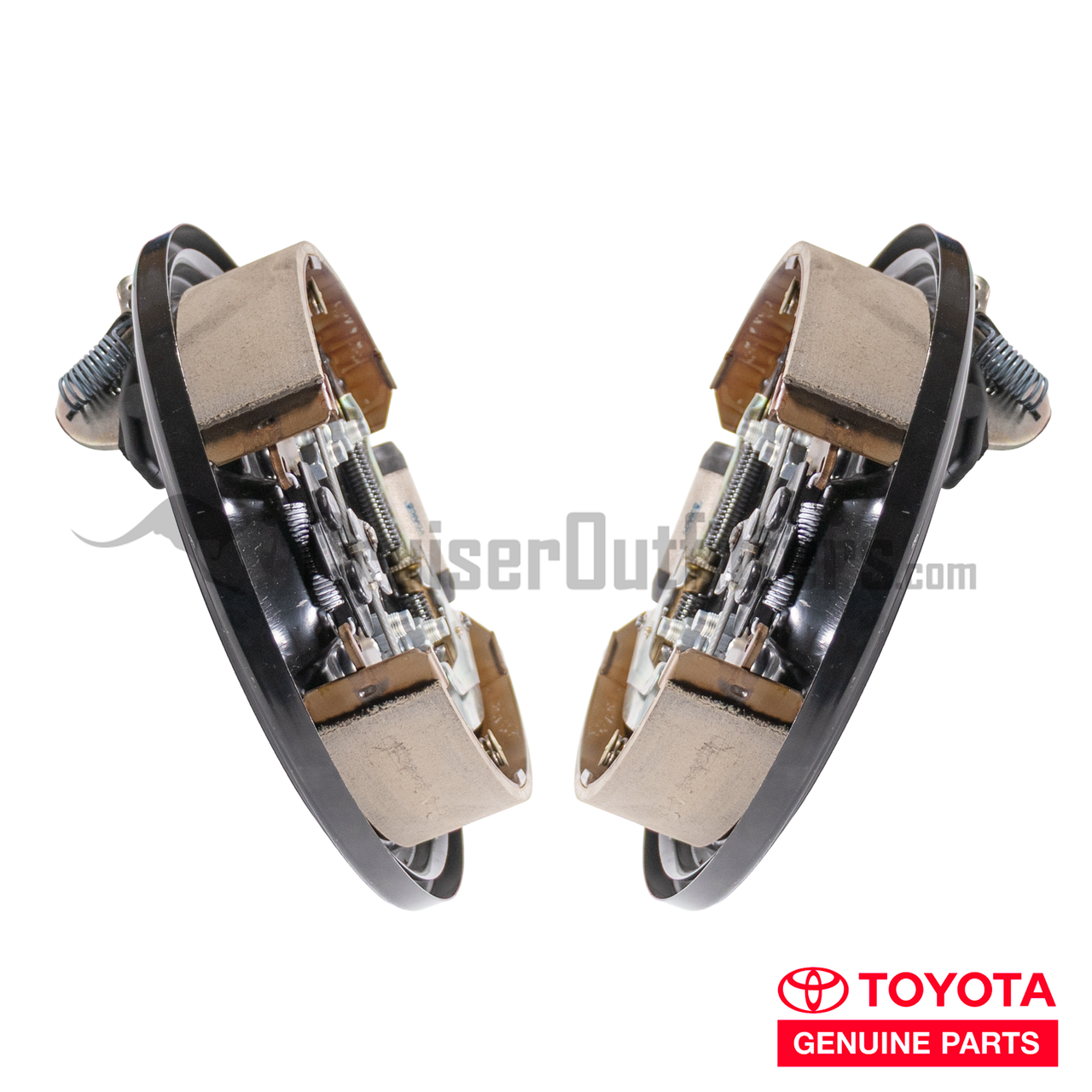 Rear Loaded Brake Backing Plate Assemblies  - Fits 08/1980-12/1994 4x/6x/7x/8x Series w/ Rear Drum Applications (BRD60011KIT)