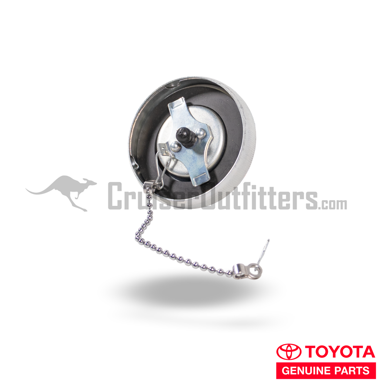 Fuel Tank Cap with Chain - Fits 02/1970-09/1971 FJ40/55 Applications (GAS90351)