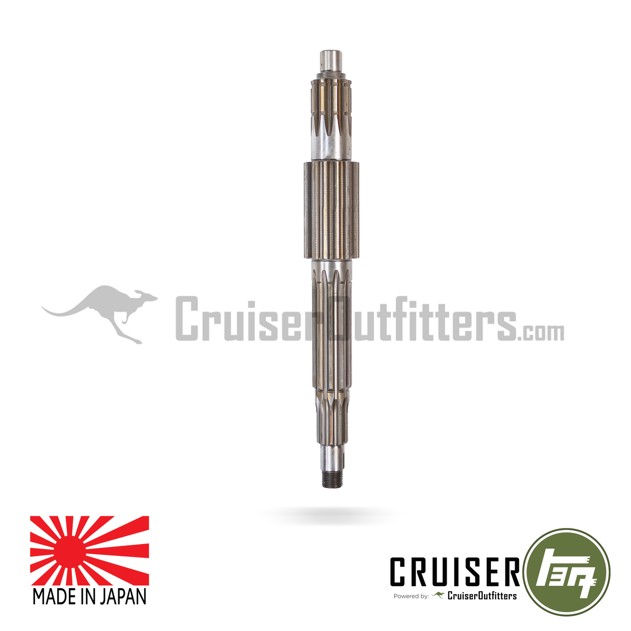 Transmission Rear Output Shaft - Fits 1963-1975 3 Speed Transmission Applications (TRSHFT60020)