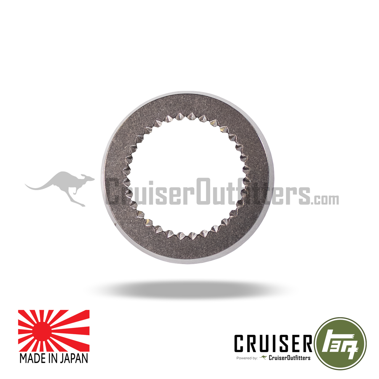 Transfer Case 2WD-4WD Shift Clutch Sleeve - Fits 1975-1980 1 Piece Transfer Case Applications (TCSHFT2460011)